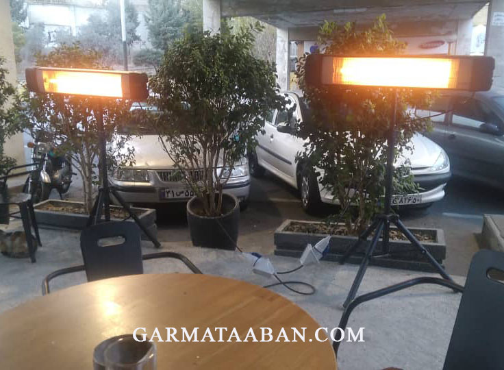 بخاری برقی فضای باز