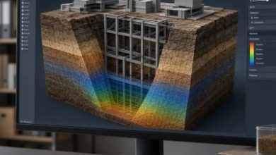 پلکسیس سه بعدی plaxis 3d