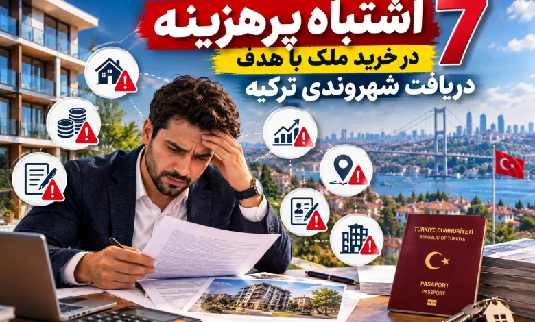 7 اشتباه پرهزینه در خرید ملک با هدف دریافت شهروندی ترکیه