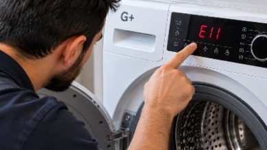 ارورهای ماشین لباسشویی جی پلاس